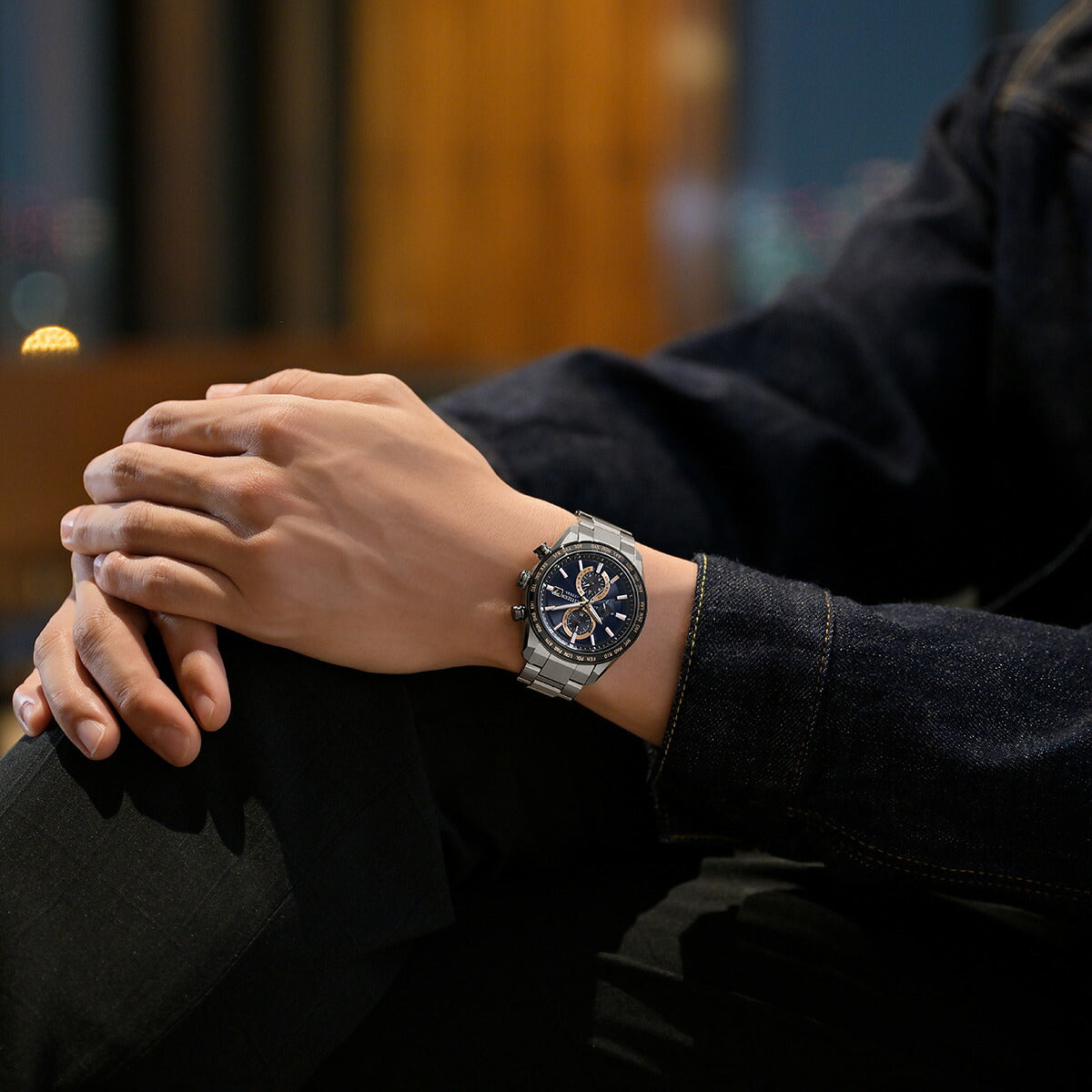 シチズン アテッサ CITIZEN ATTESA エコドライブ 電波時計 腕時計 メンズ AT8297-51L ダイレクトフライト ACT Line【2026 新作】