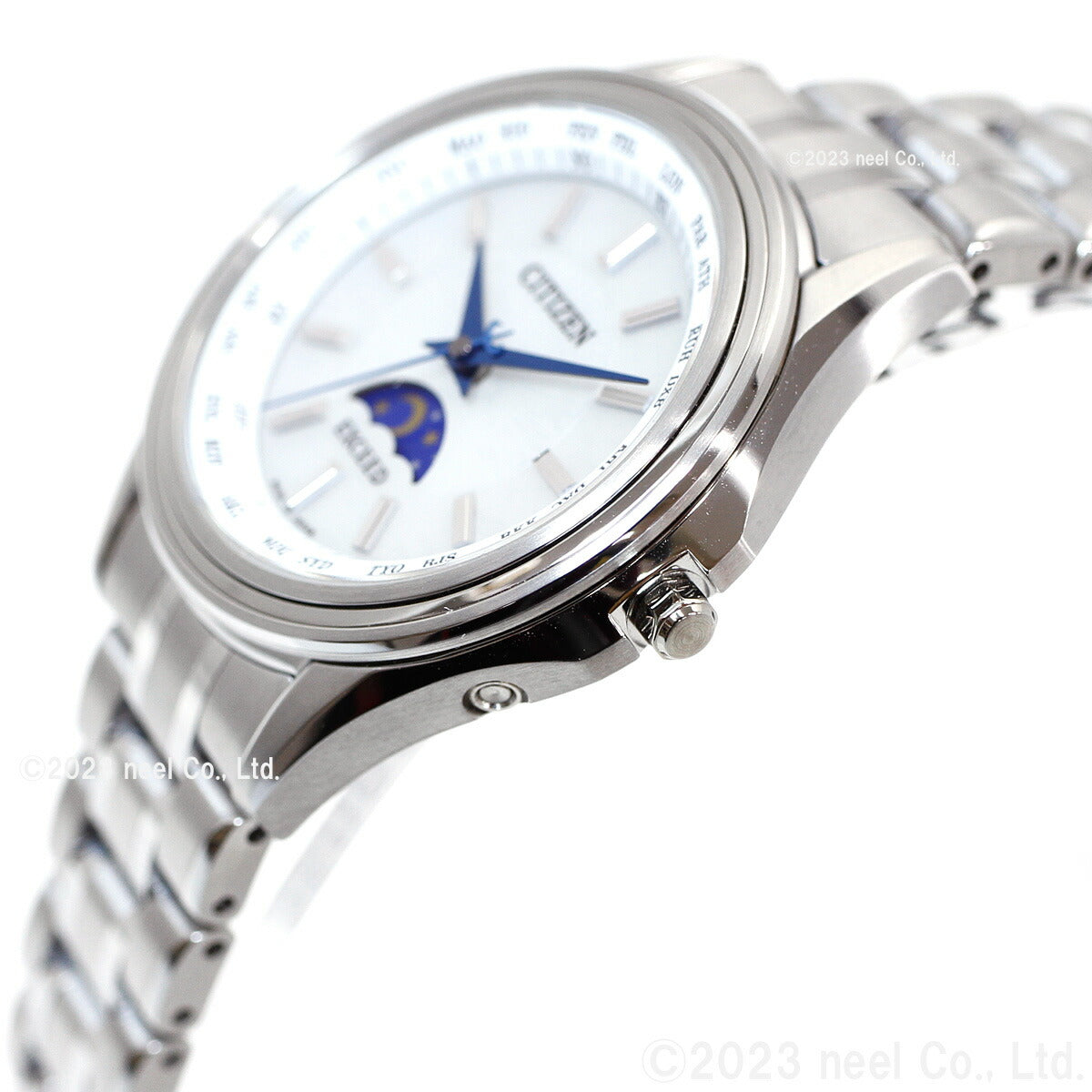 シチズン エクシード CITIZEN EXCEED 腕時計 メンズ レディース ペアモデル エコドライブ 電波時計 45周年記念 AT9130-69W EE1010-62W