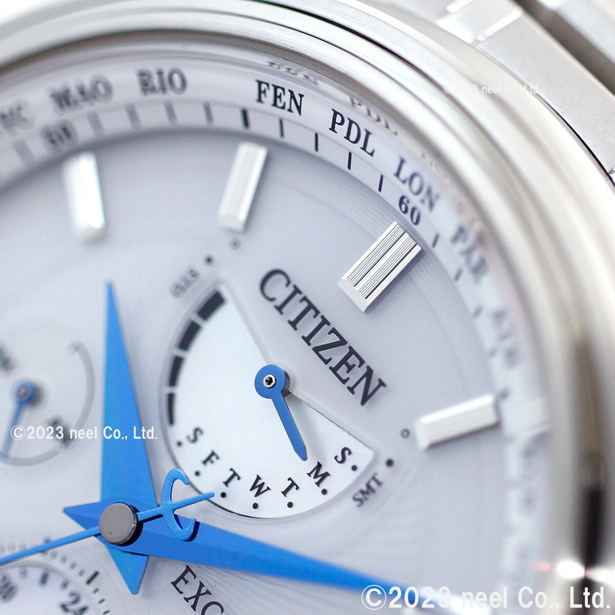 シチズン エクシード CITIZEN EXCEED 腕時計 メンズ レディース ペアモデル エコドライブ 電波時計 45周年記念 AT9130-69W EE1010-62W