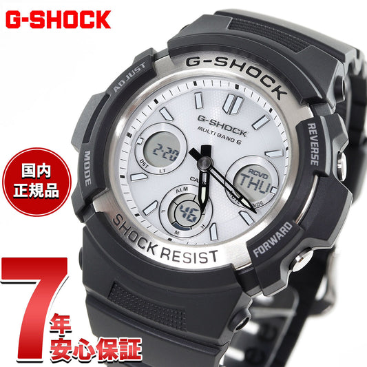 G-SHOCK 電波 ソーラー 電波時計 ブラック 腕時計 メンズ アナデジ タフソーラー AWG-M100S-7AJF