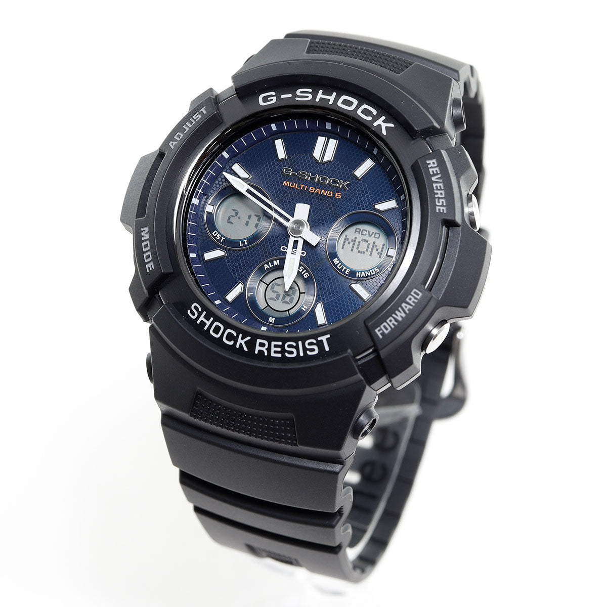 G-SHOCK 電波 ソーラー 電波時計 ブラック 腕時計 メンズアナデジ タフソーラー AWG-M100SB-2AJF