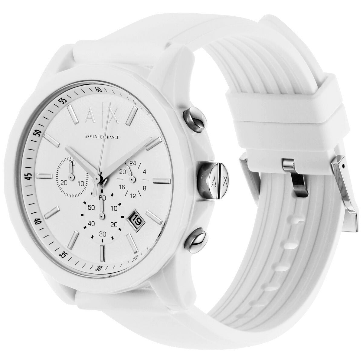 A|X アルマーニ エクスチェンジ ARMANI EXCHANGE 腕時計 メンズ クロノグラフ シリコンウォッチ AX1325