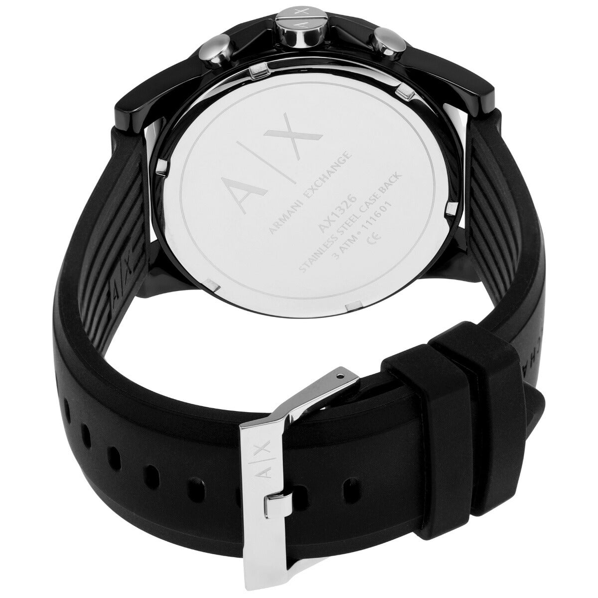A|X アルマーニ エクスチェンジ ARMANI EXCHANGE 腕時計 メンズ クロノグラフ シリコンウォッチ AX1326
