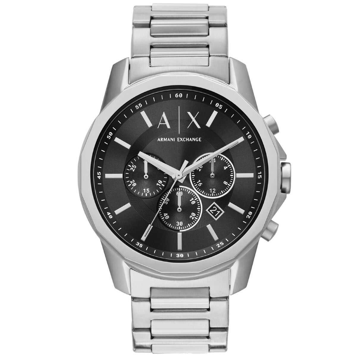 A|X アルマーニ エクスチェンジ ARMANI EXCHANGE 腕時計 メンズ クロノグラフ ステンレススチールウォッチ AX1720