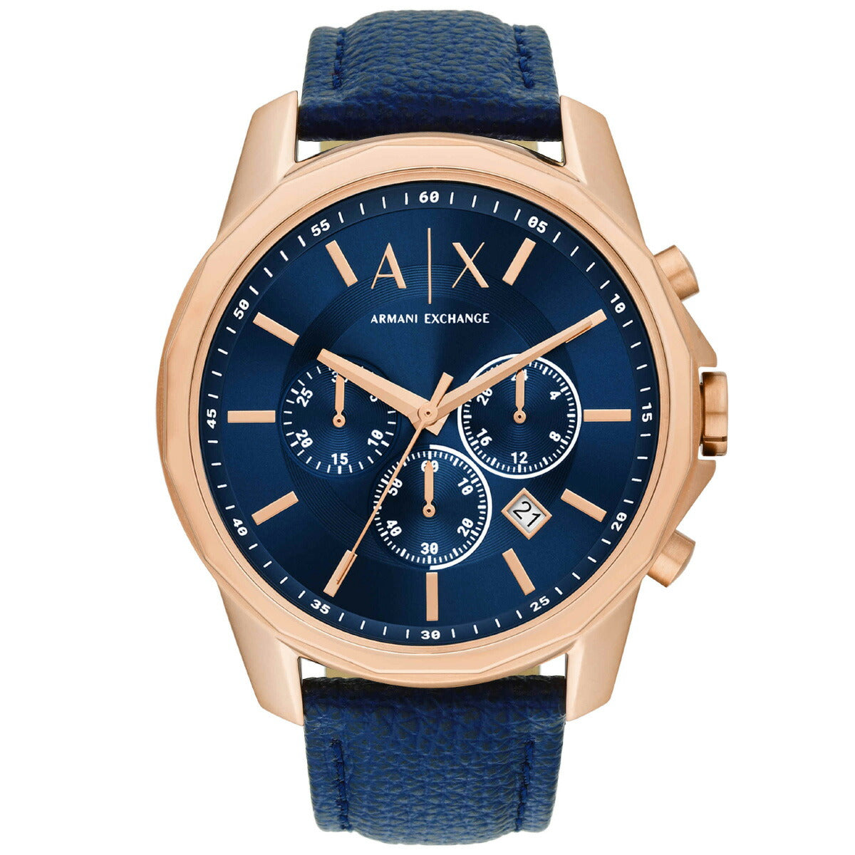 A|X アルマーニ エクスチェンジ ARMANI EXCHANGE 腕時計 メンズ クロノグラフ レザーウォッチ AX1723