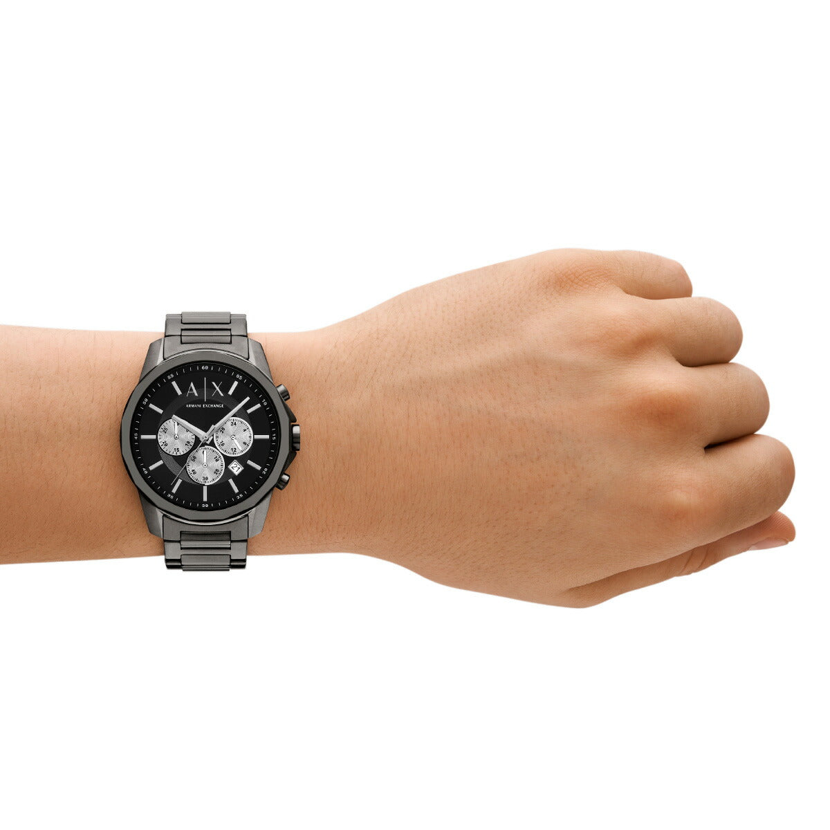 A|X アルマーニ エクスチェンジ ARMANI EXCHANGE 腕時計 メンズ クロノグラフ ステンレススチールウォッチ AX1765