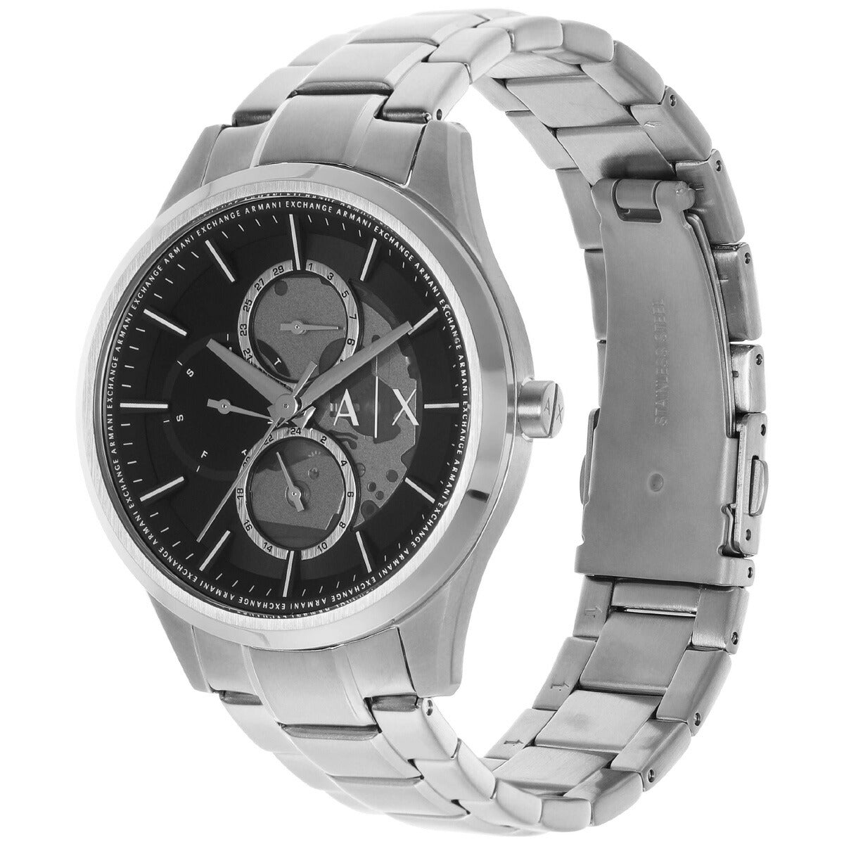 A|X アルマーニ エクスチェンジ ARMANI EXCHANGE 腕時計 メンズ ステンレススチールウォッチ AX1873