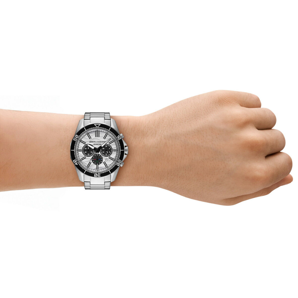 A|X アルマーニ エクスチェンジ ARMANI EXCHANGE 腕時計 メンズ クロノグラフ ステンレススチールウォッチ AX1969【2025 新作】
