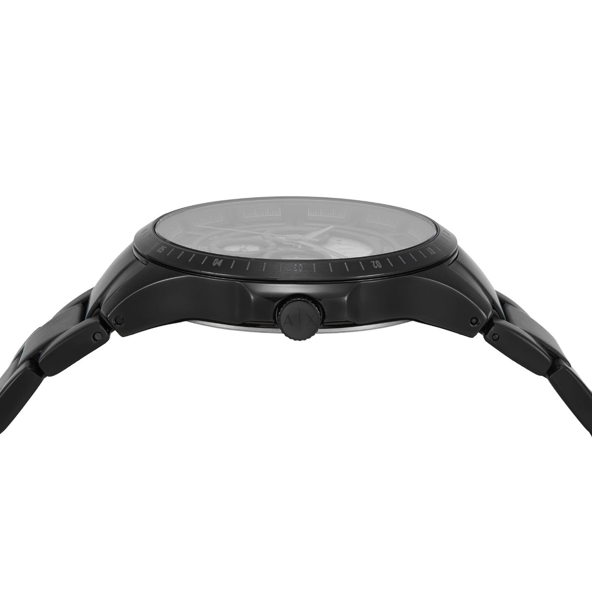 A|X アルマーニ エクスチェンジ ARMANI EXCHANGE 腕時計 メンズ マルチファンクション ブラック ステンレススチールウォッチ AX2460
