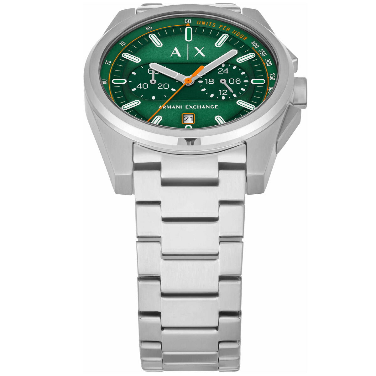 A|X アルマーニ エクスチェンジ ARMANI EXCHANGE 腕時計 メンズ クロノグラフ ステンレススチールウォッチ AX2862【2025 新作】