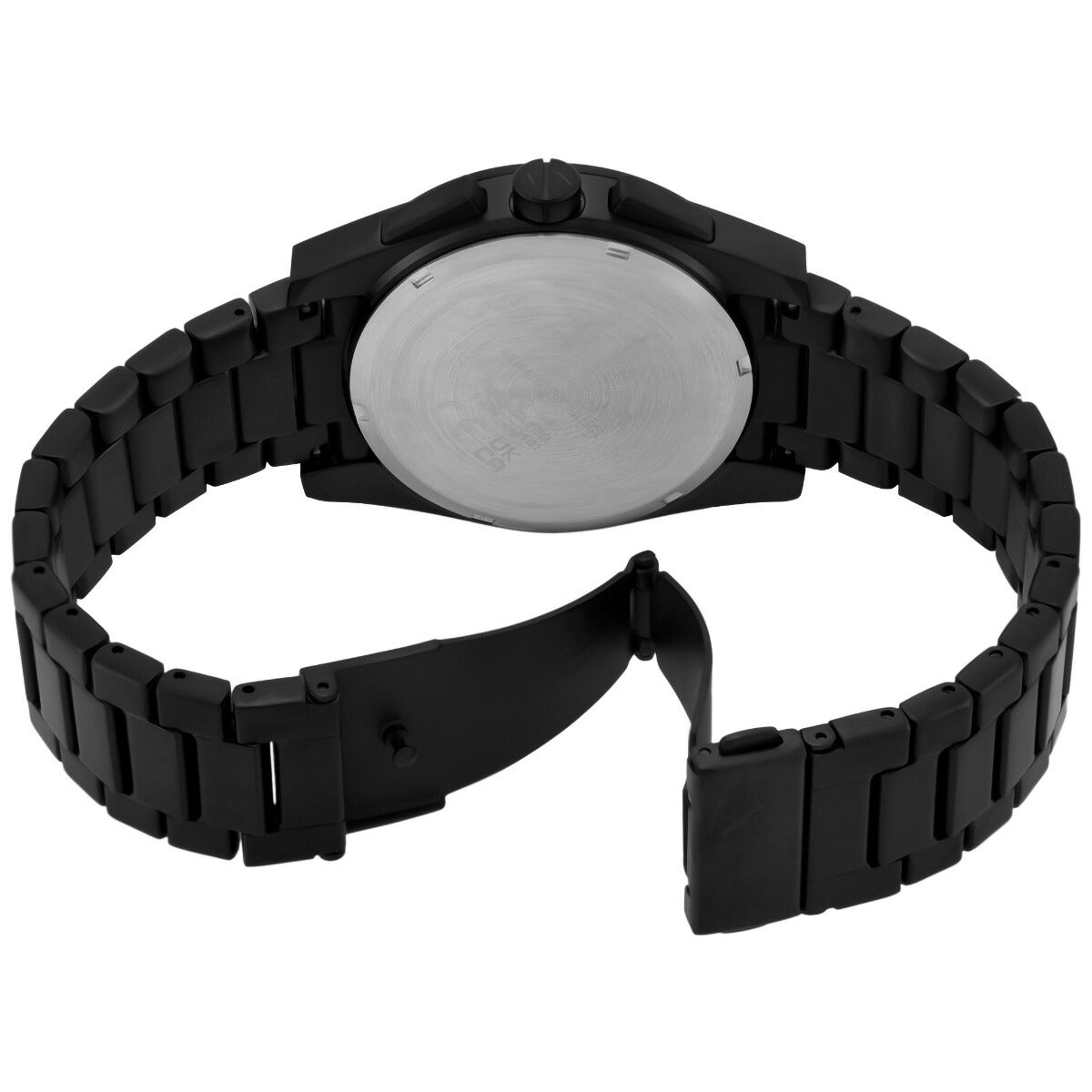A|X アルマーニ エクスチェンジ ARMANI EXCHANGE 腕時計 メンズ クロノグラフ ブラック ステンレススチールウォッチ AX2864【2025 新作】
