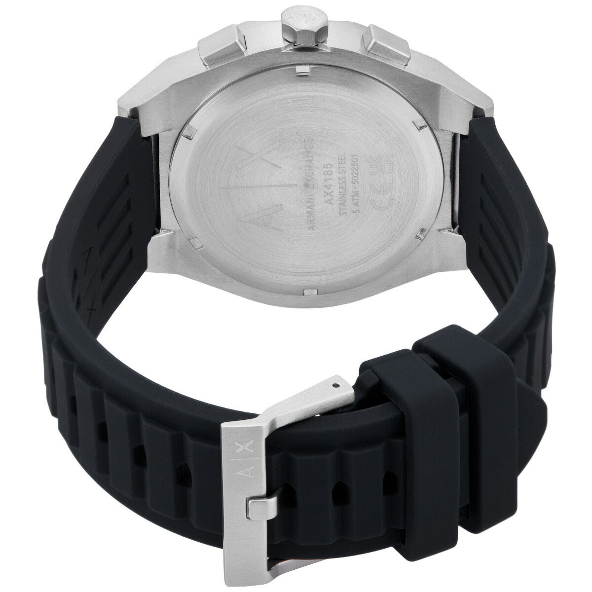A|X アルマーニ エクスチェンジ ARMANI EXCHANGE 腕時計 メンズ クロノグラフ ステンレススチールウォッチ AX4185【2025 新作】
