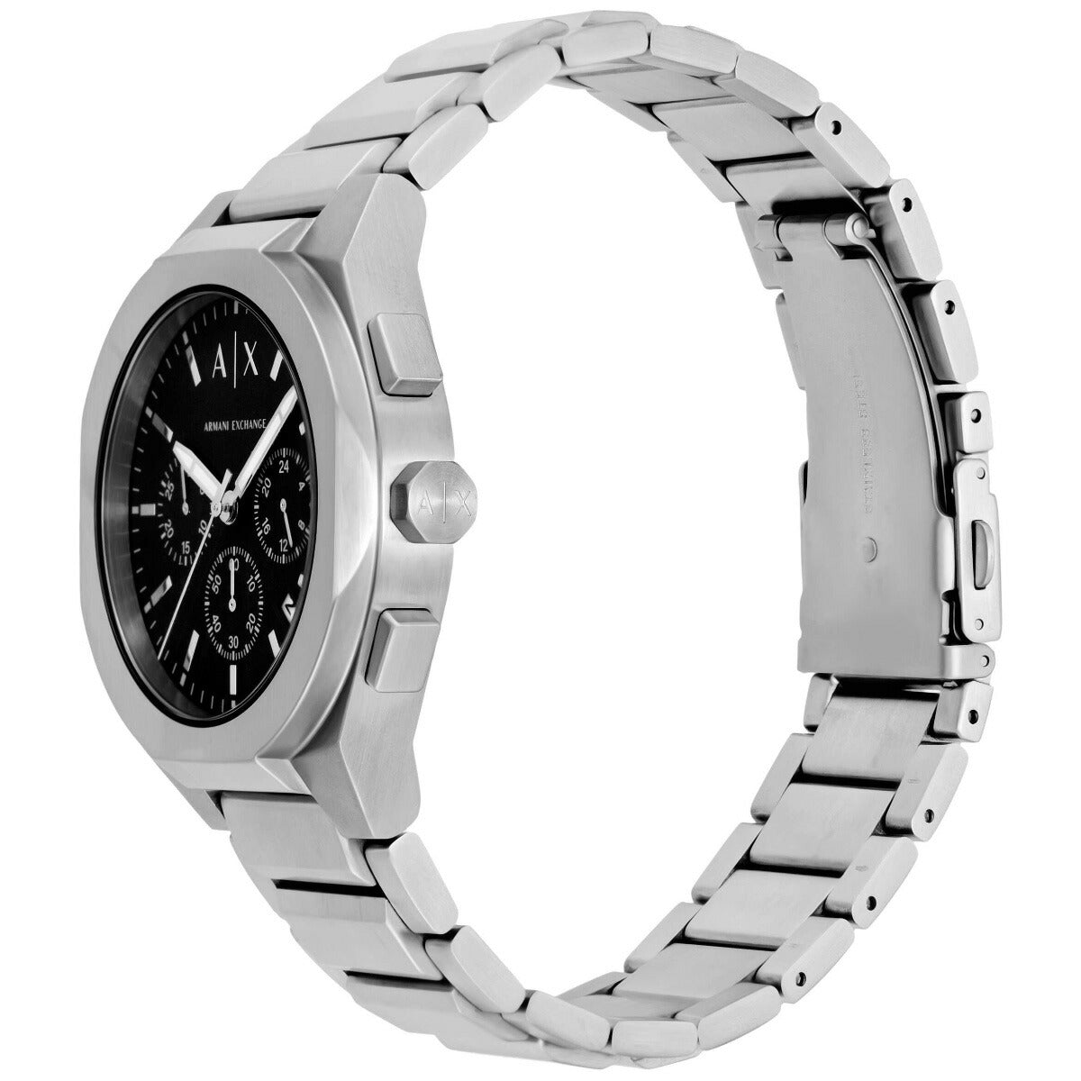 A|X アルマーニ エクスチェンジ ARMANI EXCHANGE 腕時計 メンズ クロノグラフ ステンレススチールウォッチ AX4186【2025 新作】