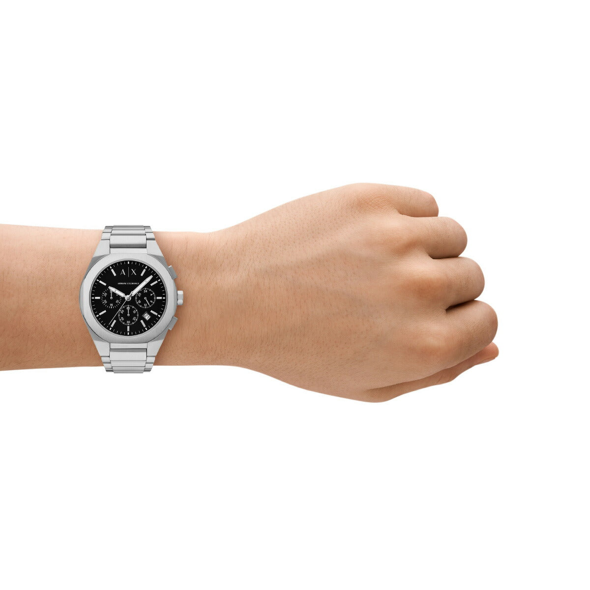 A|X アルマーニ エクスチェンジ ARMANI EXCHANGE 腕時計 メンズ クロノグラフ ステンレススチールウォッチ AX4186【2025 新作】