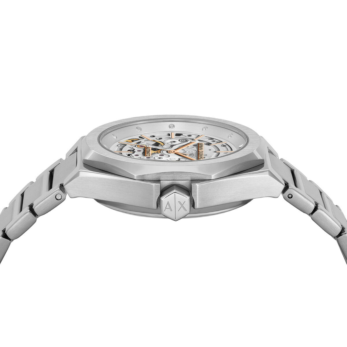 A|X アルマーニ エクスチェンジ ARMANI EXCHANGE 腕時計 レディース 自動巻き ステンレススチール AX4618【2025 新作】