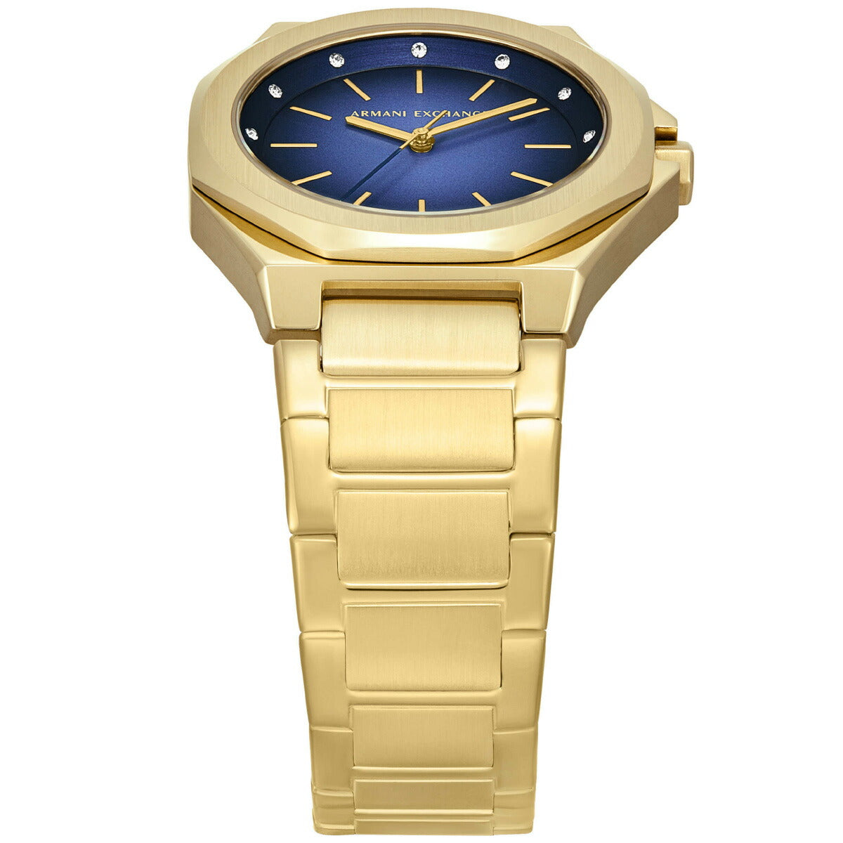 A|X アルマーニ エクスチェンジ ARMANI EXCHANGE 腕時計 レディース 3針ウォッチ ゴールドトーン ステンレススチール AX4620【2025 新作】