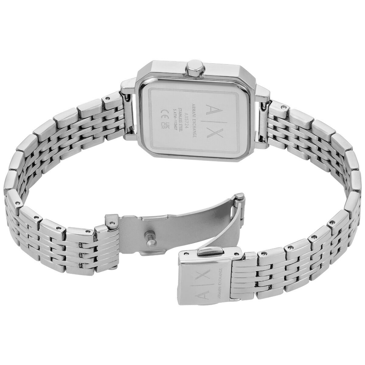 A|X アルマーニ エクスチェンジ ARMANI EXCHANGE 腕時計 レディース 三針 ステンレススチールウォッチ AX5724