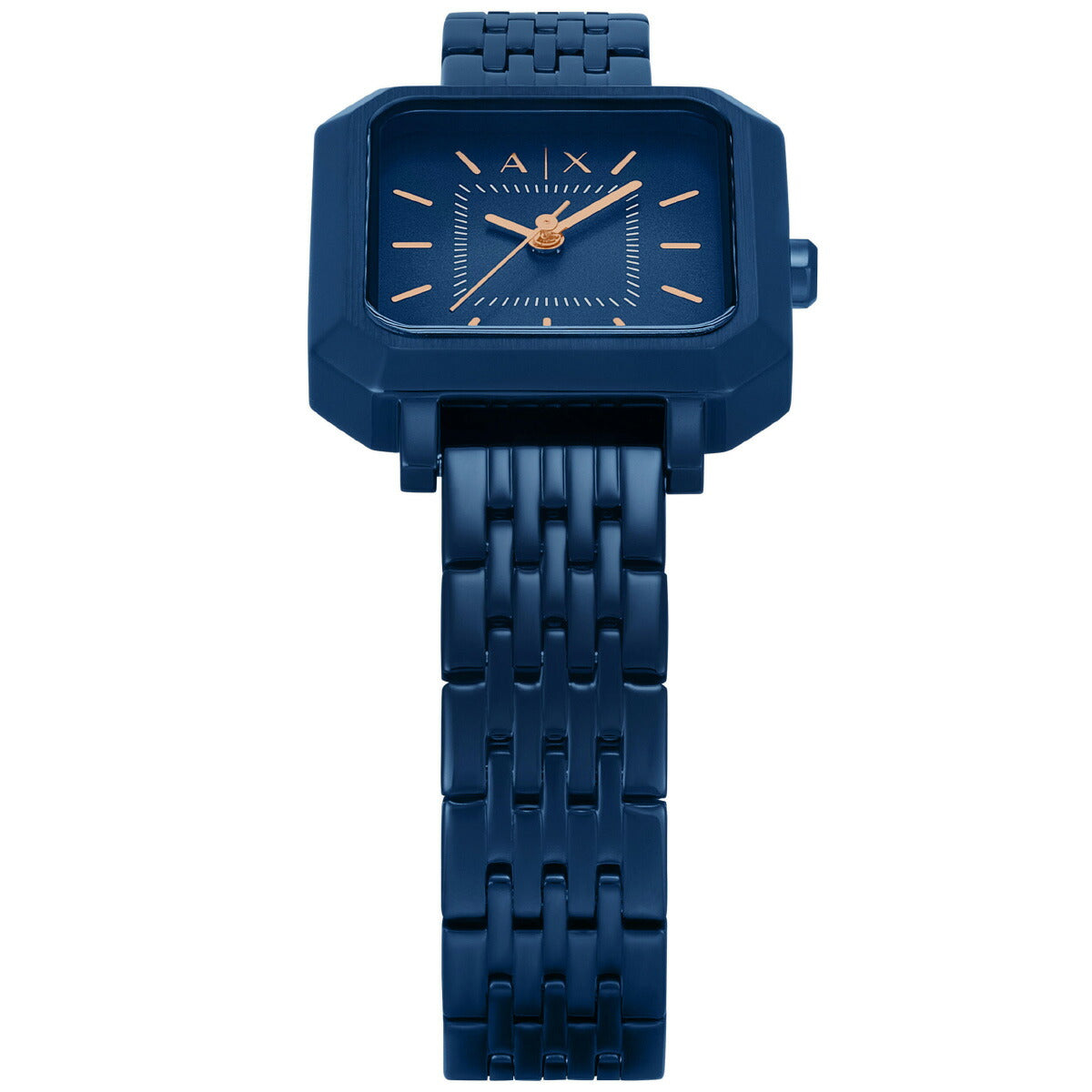 A|X アルマーニ エクスチェンジ ARMANI EXCHANGE 腕時計 レディース 3針ウォッチ ブルー ステンレススチール AX5730【2025 新作】