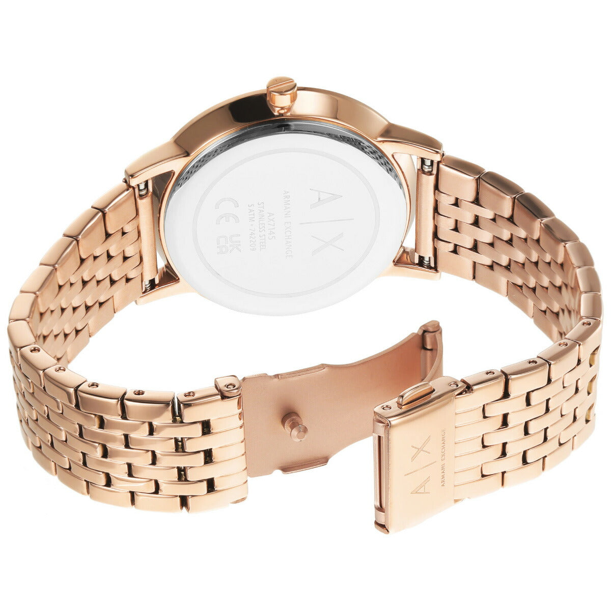 A|X アルマーニ エクスチェンジ ARMANI EXCHANGE 腕時計 レディース ステンレススチールウォッチ AX7145SET
