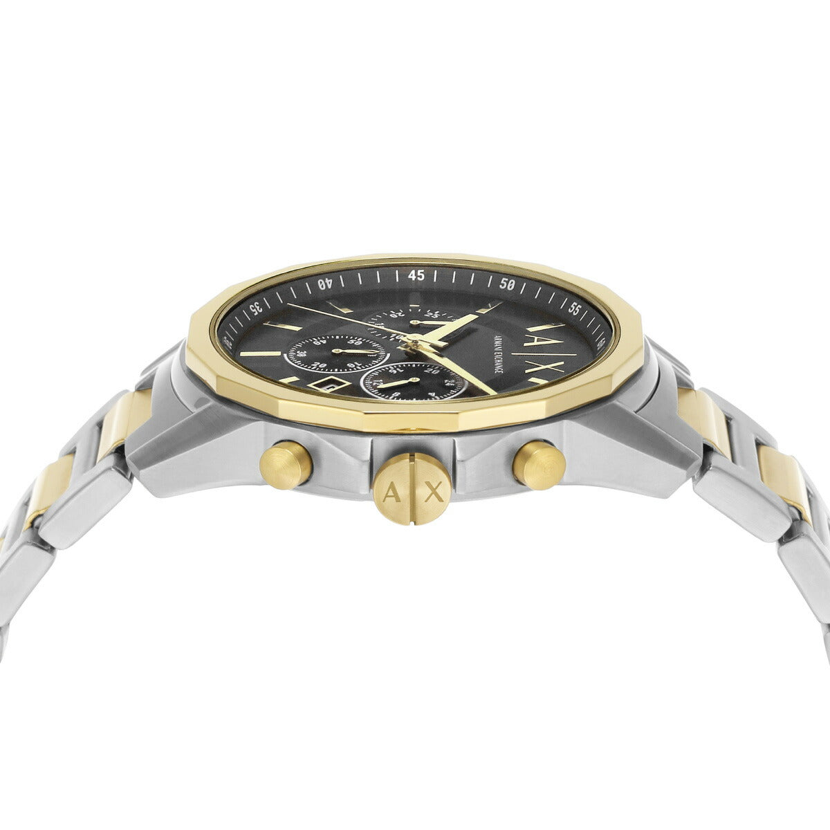 A|X アルマーニ エクスチェンジ ARMANI EXCHANGE 腕時計 メンズ クロノグラフ ステンレススチールウォッチ AX7148SET