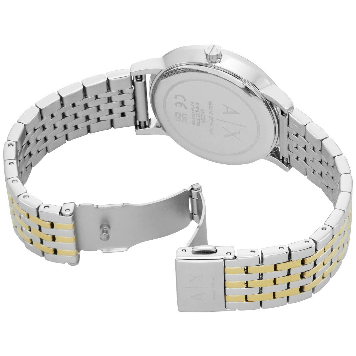A|X アルマーニ エクスチェンジ ARMANI EXCHANGE 腕時計 レディース ステンレススチールウォッチ AX7156SET