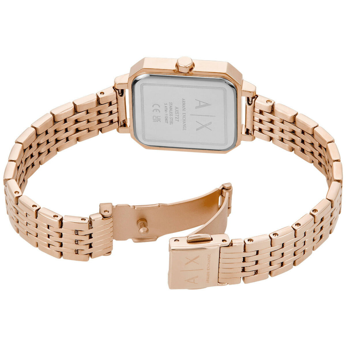 A|X アルマーニ エクスチェンジ ARMANI EXCHANGE 腕時計 レディース ステンレススチールウォッチ AX7164SET