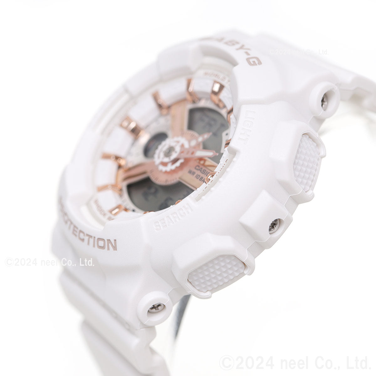 BABY-G カシオ ベビーG レディース 腕時計 BA-110XRG-7AJF ホワイト