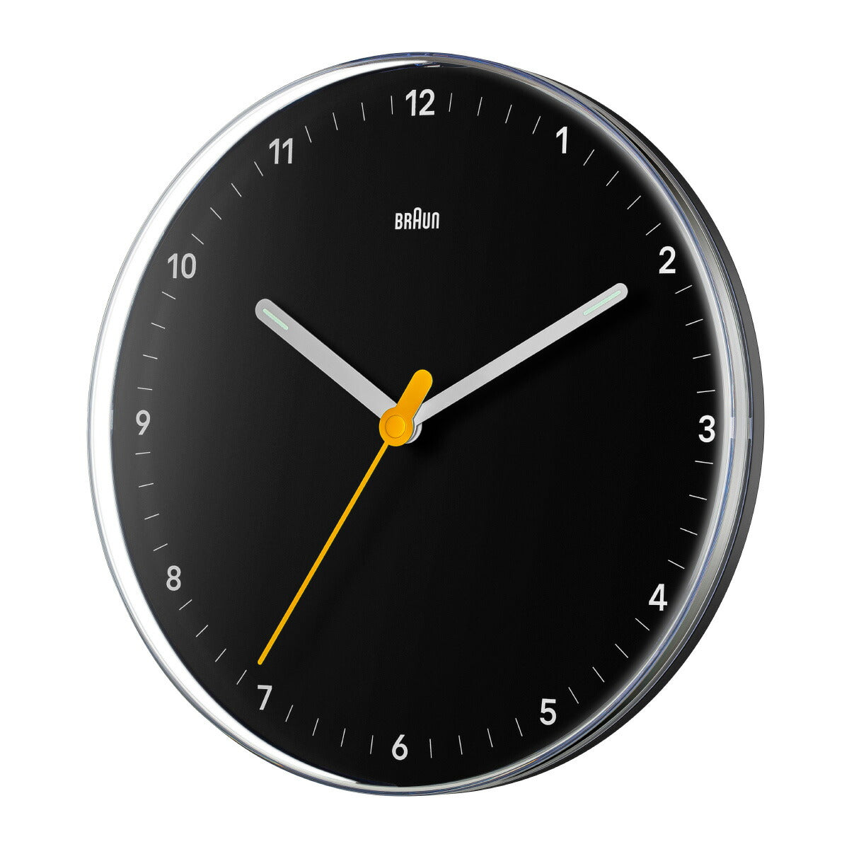 BRAUN ブラウン ウォールクロック BC26B アナログ 掛け時計 Wall Clock 230mm ブラック【2024 新作】