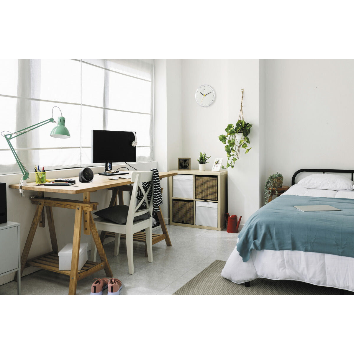 BRAUN ブラウン ウォールクロック BC26W アナログ 掛け時計 Wall Clock 230mm ホワイト【2024 新作】