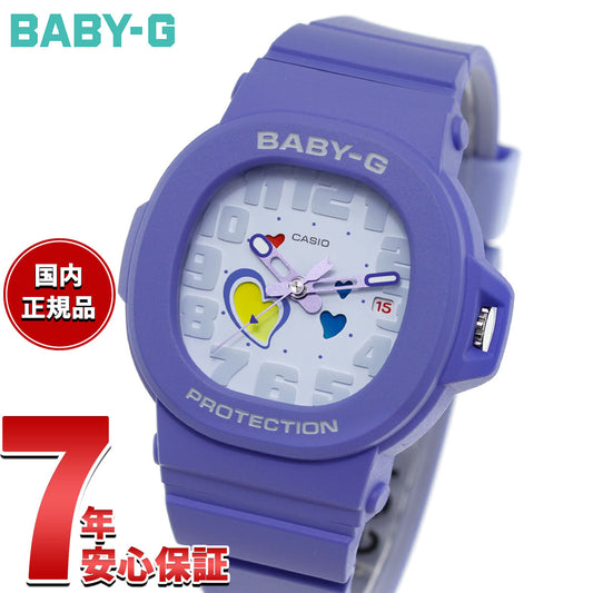 BABY-G カシオ ベビーG レディース 腕時計 BGA-10-6AJF PLAYFUL HEARTS SERIES ブルー