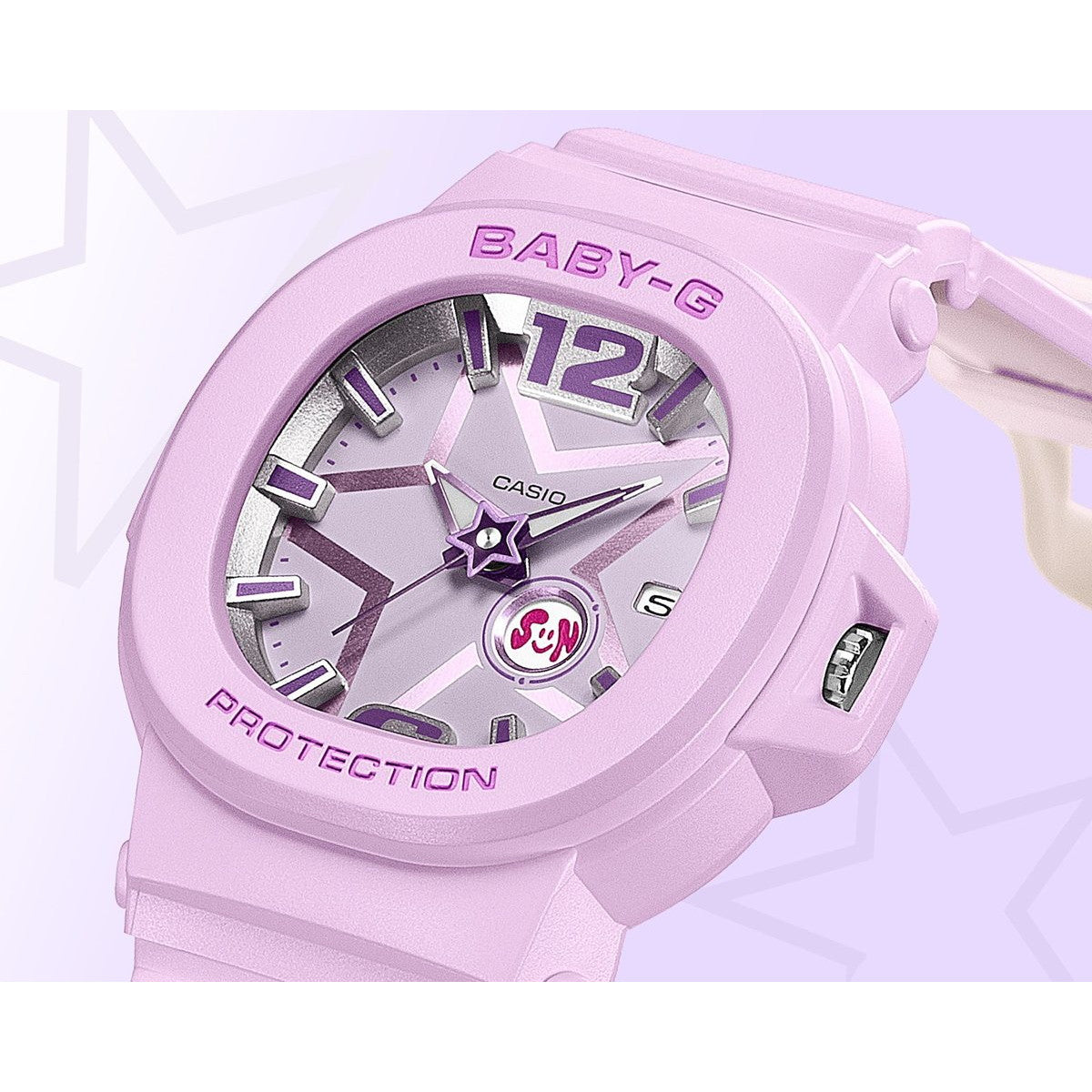 BABY-G カシオ ベビーG レディース 腕時計 BGA-10D-6AJF 星型モチーフ Y3Kスタイル【2025 新作】