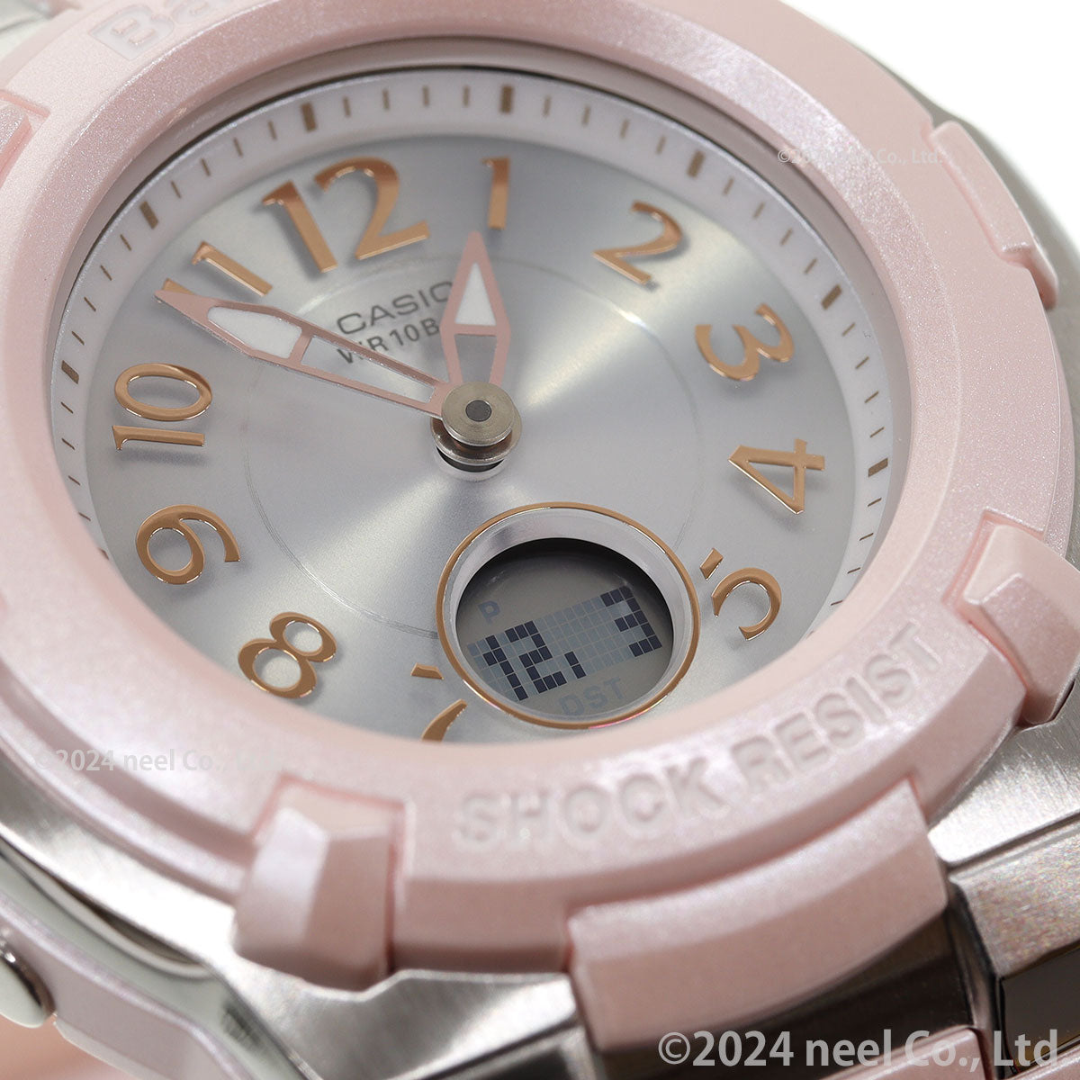 BABY-G カシオ ベビーG レディース 電波 ソーラー 腕時計 タフソーラー BGA-1100-4B2JF ピンク【2024 新作】