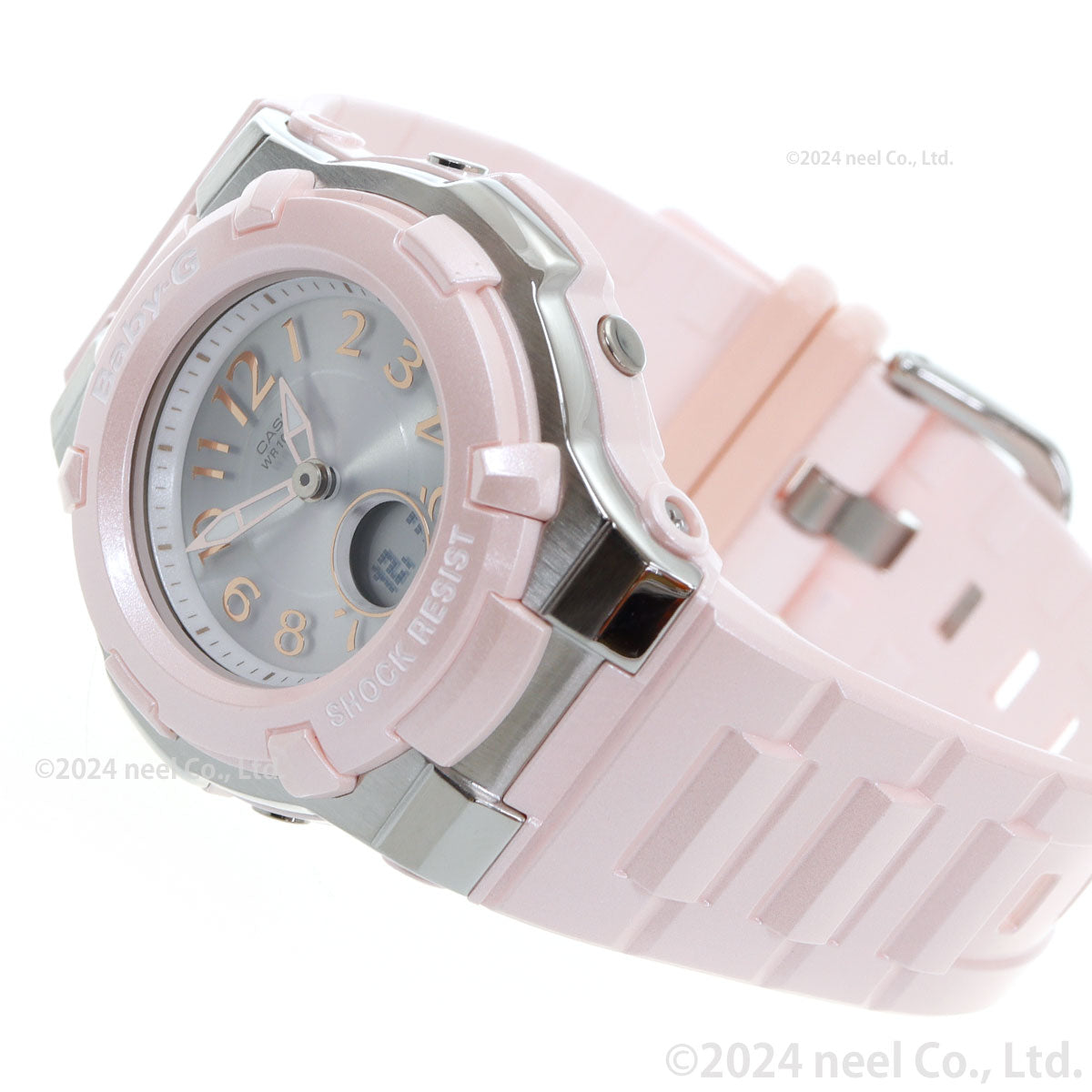 BABY-G カシオ ベビーG レディース 電波 ソーラー 腕時計 タフソーラー BGA-1100-4B2JF ピンク【2024 新作】