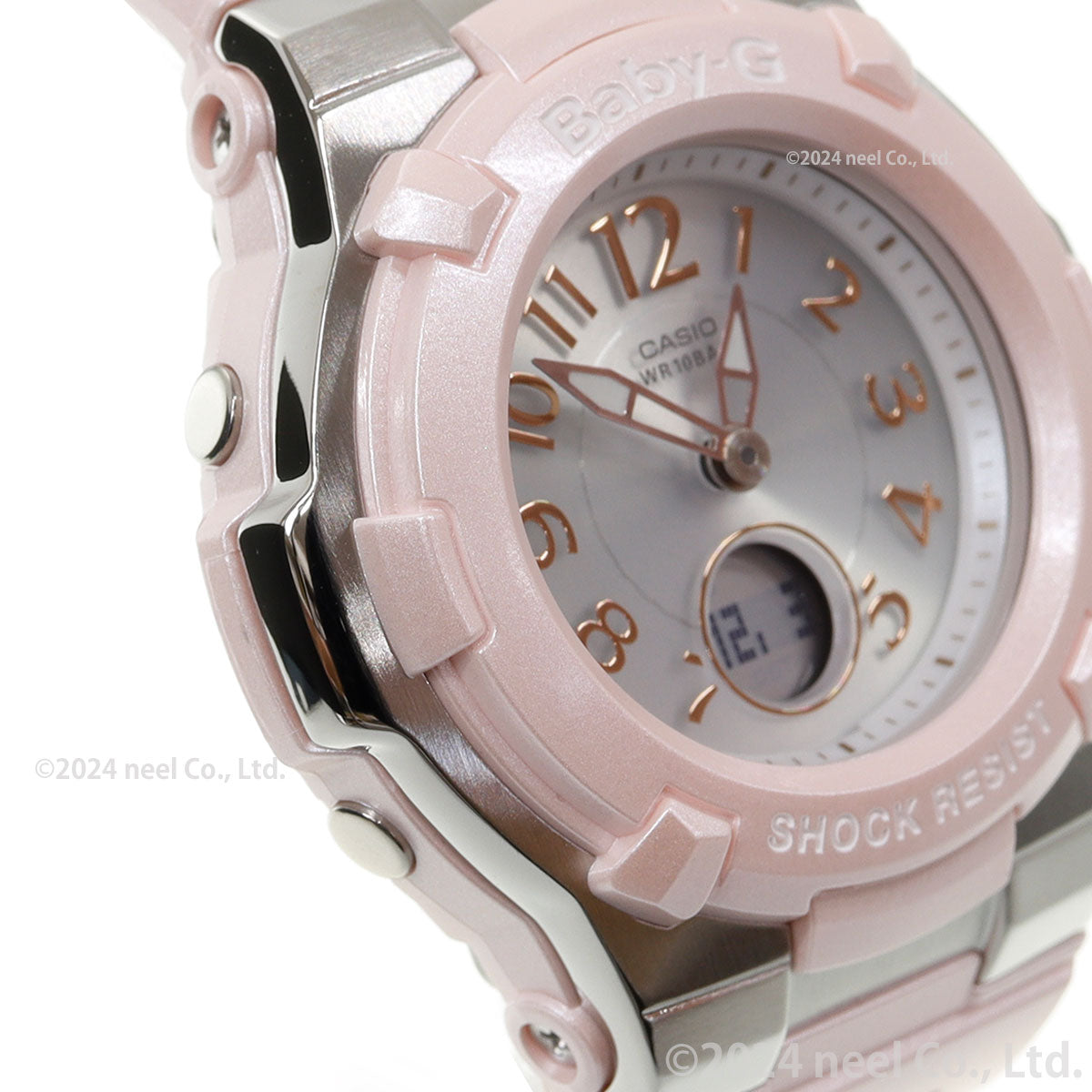 BABY-G カシオ ベビーG レディース 電波 ソーラー 腕時計 タフソーラー BGA-1100-4B2JF ピンク【2024 新作】