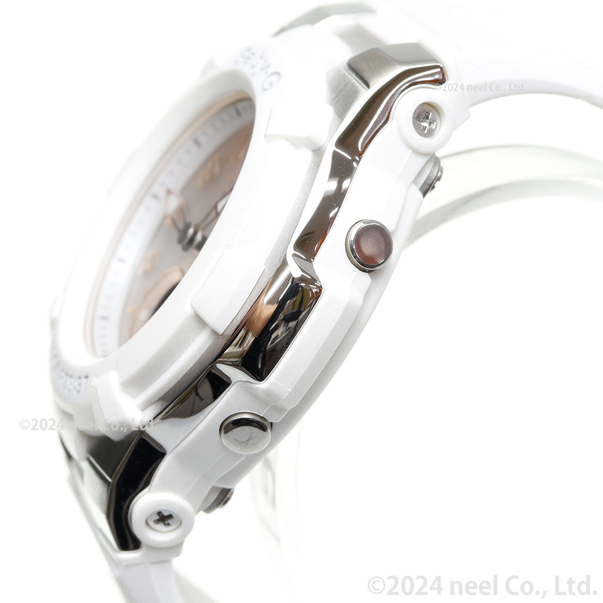 BABY-G カシオ ベビーG レディース 電波 ソーラー 腕時計 タフソーラー BGA-1100-7B2JF ホワイト【2024 新作】