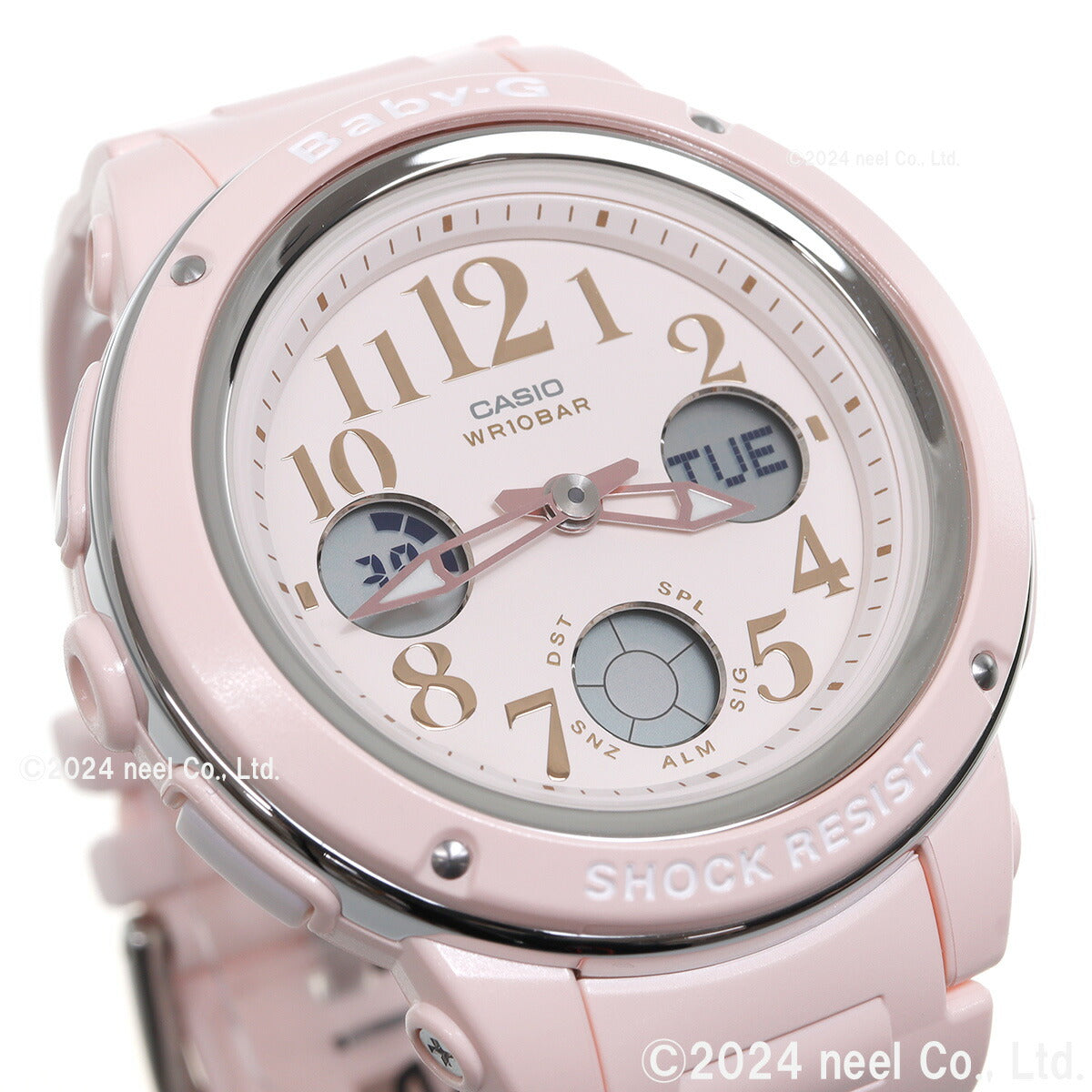 CASIO BABY-G カシオ ベビーG 腕時計 レディース パステル・ピンク アナデジ BGA-150EF-4BJF