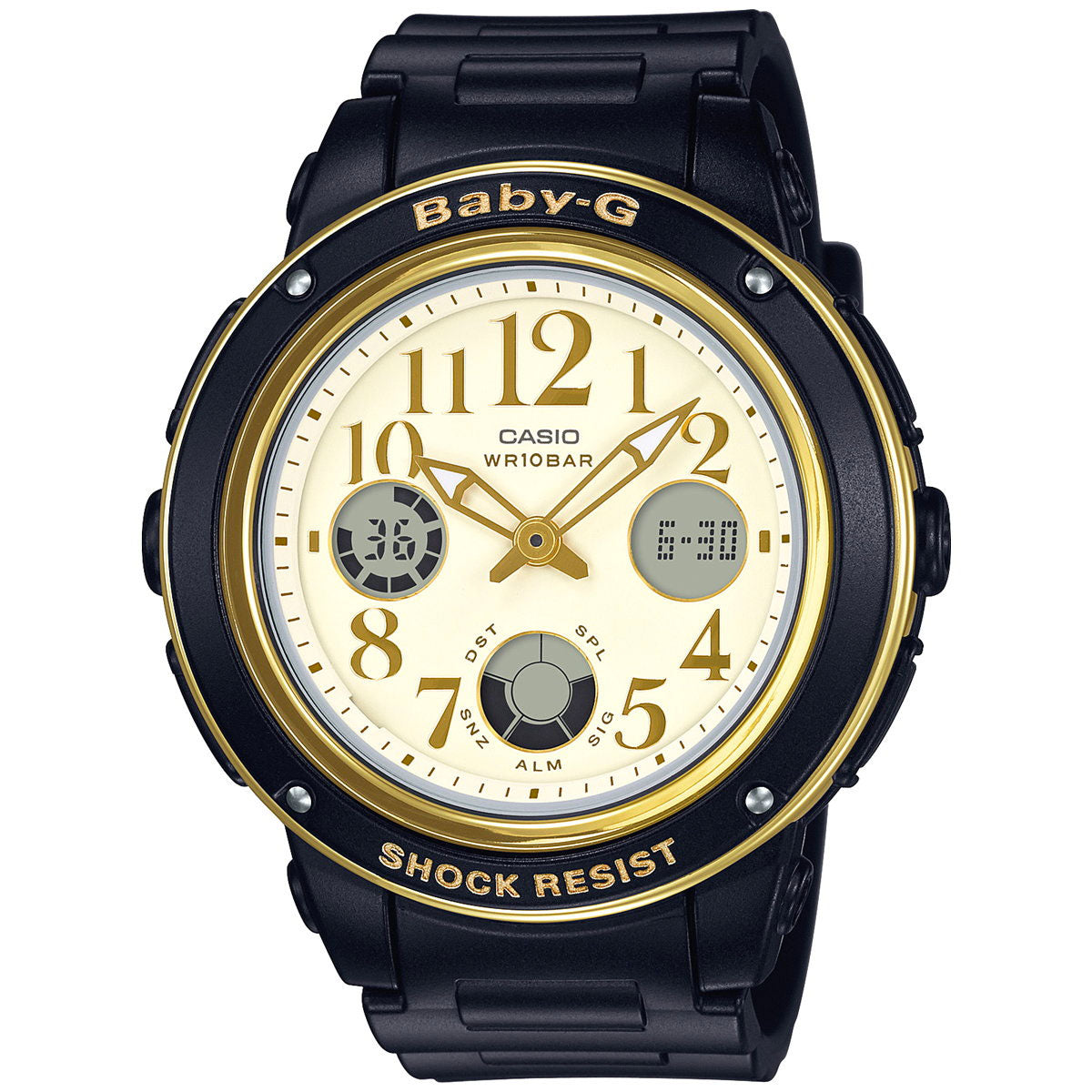 CASIO BABY-G カシオ ベビーG 腕時計 レディース ブラック アナデジ BGA-151EF-1BJF