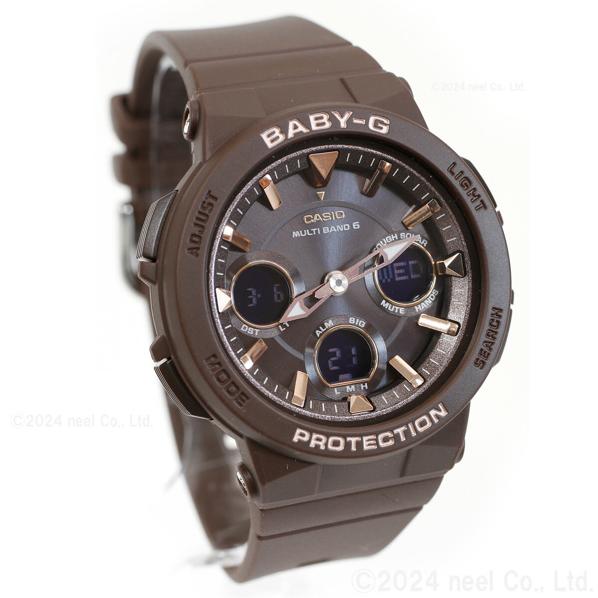 BABY-G カシオ ベビーG レディース 電波 ソーラー 腕時計 タフソーラー BGA-2510-5AJF