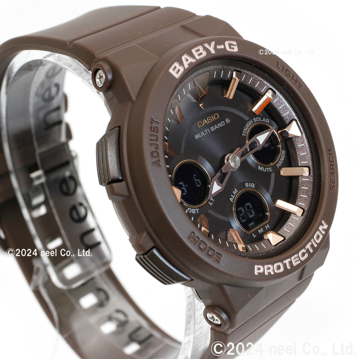 BABY-G カシオ ベビーG レディース 電波 ソーラー 腕時計 タフソーラー BGA-2510-5AJF
