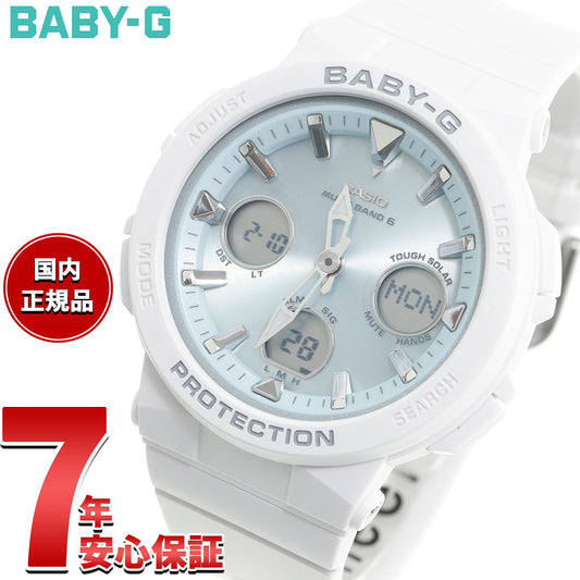 BABY-G カシオ ベビーG レディース 電波 ソーラー 腕時計 タフソーラー BGA-2510SP-7AJR Spring Package オリジナルポーチ付き【2025 新作】