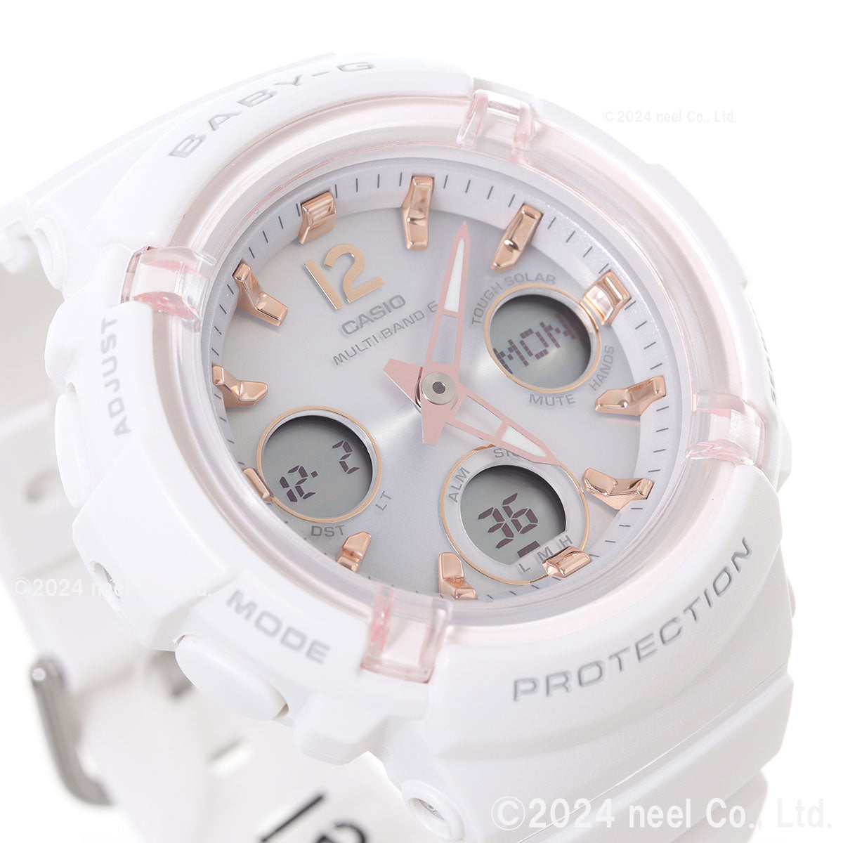 BABY-G カシオ ベビーG レディース 電波 ソーラー 腕時計 タフソーラー BGA-2800-7AJF