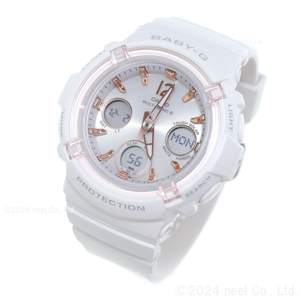 BABY-G カシオ ベビーG レディース 電波 ソーラー 腕時計 タフソーラー BGA-2800-7AJF