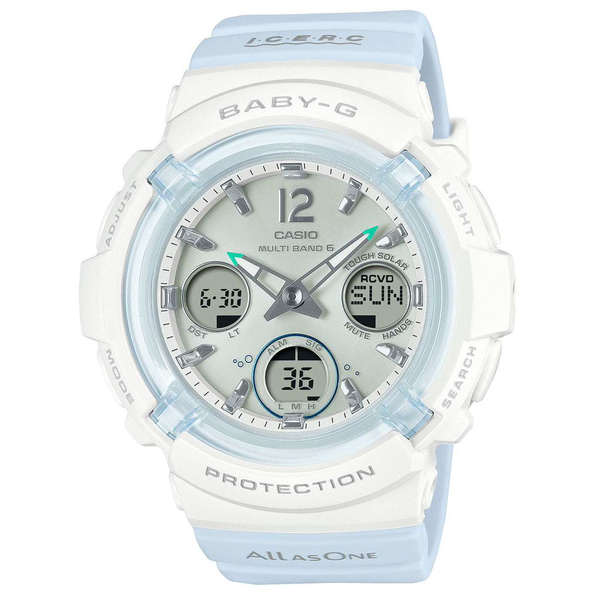 BABY-G カシオ ベビーG レディース 電波 ソーラー 腕時計 タフソーラー BGA-2800K-7AJR Love The Sea And The Earth スナメリ【2025 新作】