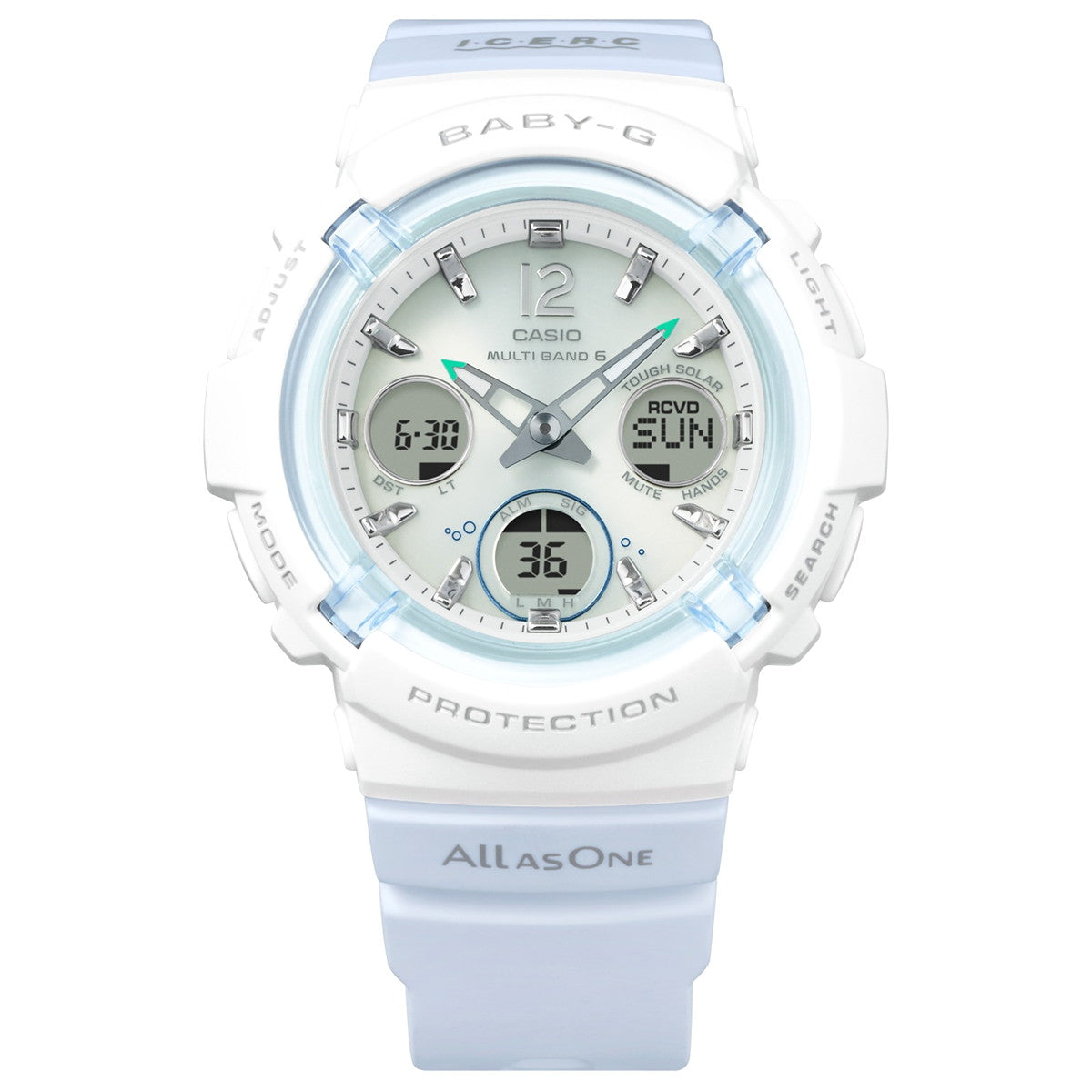 BABY-G カシオ ベビーG レディース 電波 ソーラー 腕時計 タフソーラー BGA-2800K-7AJR Love The Sea And The Earth スナメリ【2025 新作】