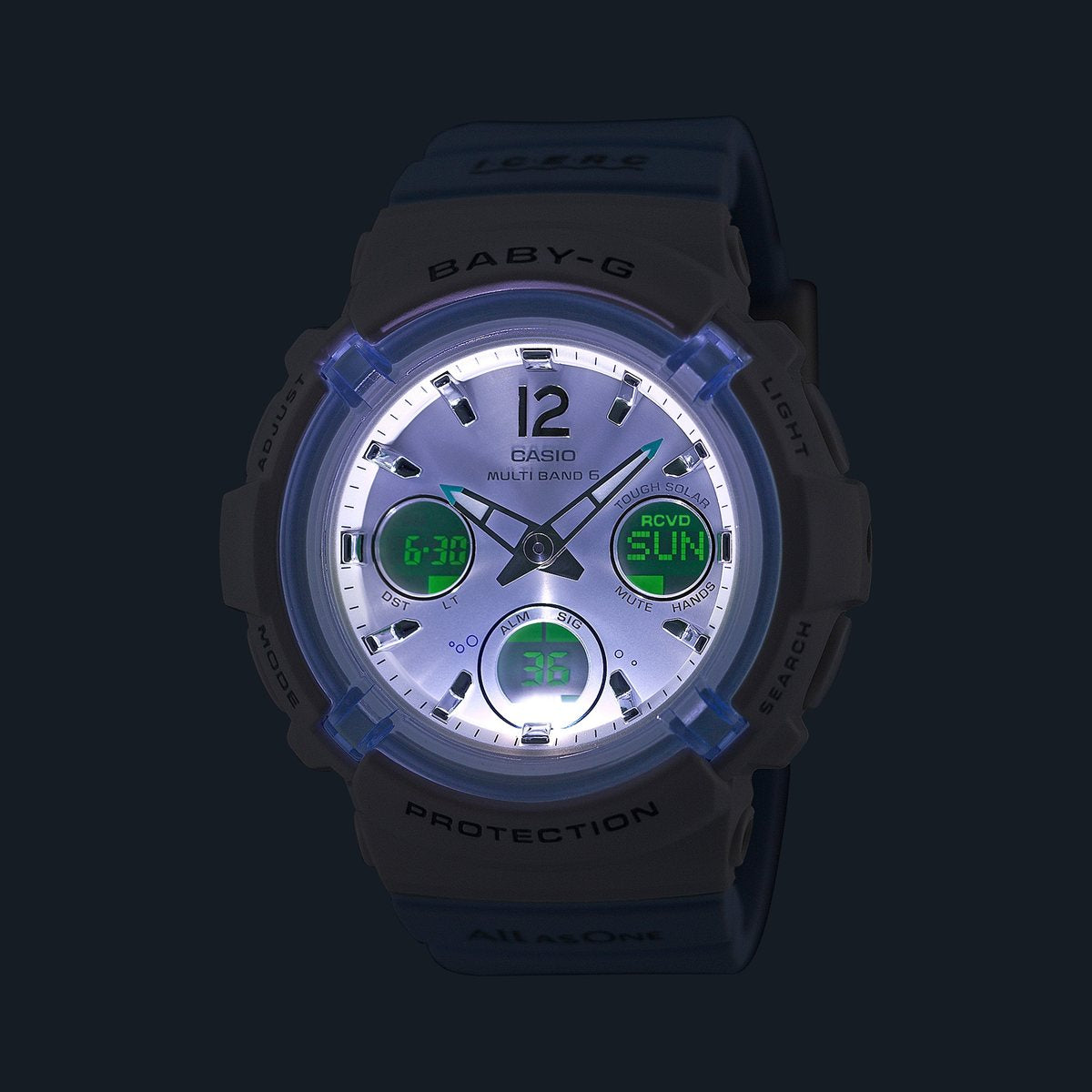 BABY-G カシオ ベビーG レディース 電波 ソーラー 腕時計 タフソーラー BGA-2800K-7AJR Love The Sea And The Earth スナメリ【2025 新作】