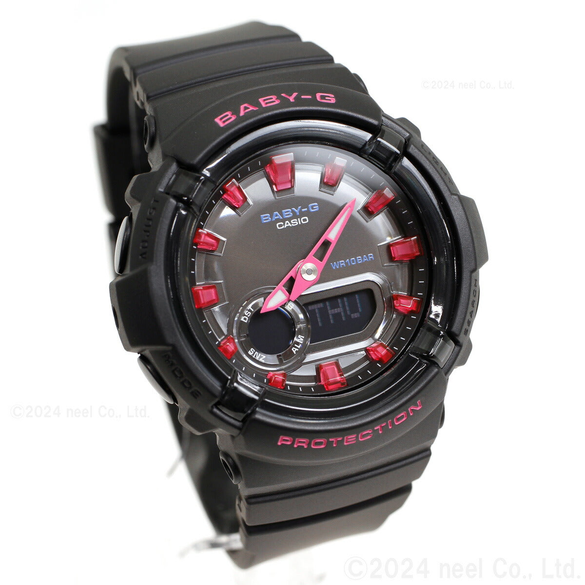 BABY-G カシオ ベビーG レディース オンライン限定モデル 腕時計 BGA-280DN-1AJF ブラック【2024 新作】