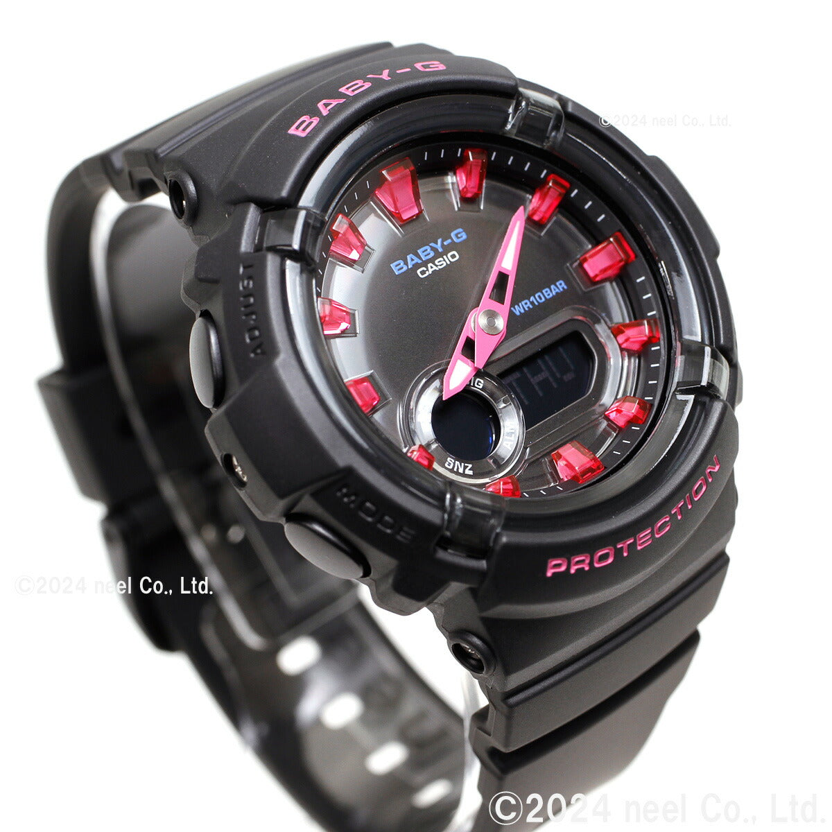 BABY-G カシオ ベビーG レディース オンライン限定モデル 腕時計 BGA-280DN-1AJF ブラック【2024 新作】