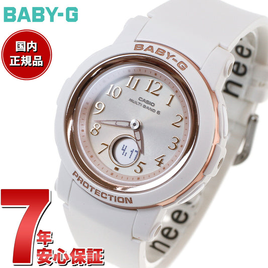 BABY-G カシオ ベビーG レディース 電波 ソーラー 腕時計 タフソーラー BGA-2900AF-7AJF ホワイト