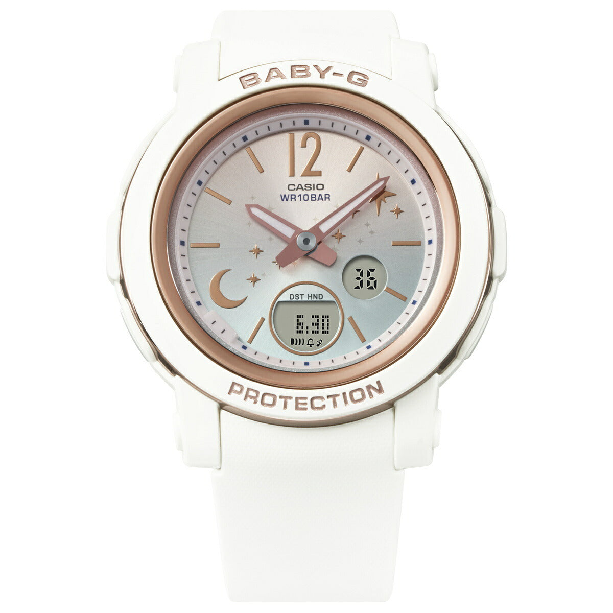BABY-G カシオ ベビーG レディース 腕時計 BGA-290DS-7AJF ホワイト