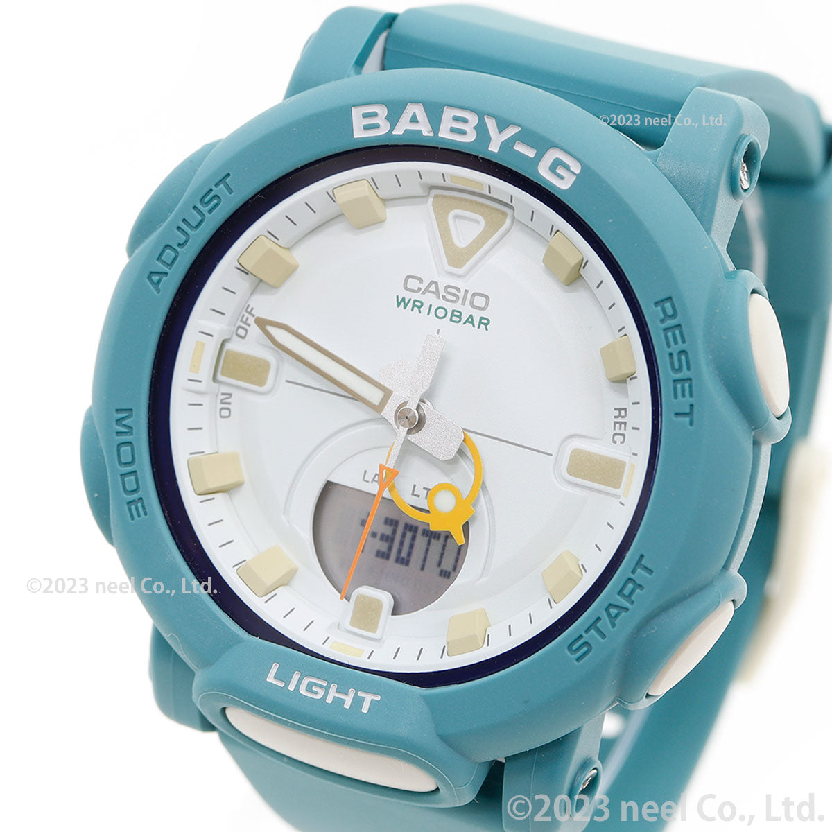 BABY-G カシオ ベビーG レディース アナデジ 腕時計 BGA-310RP-3AJF ターコイズグリーン